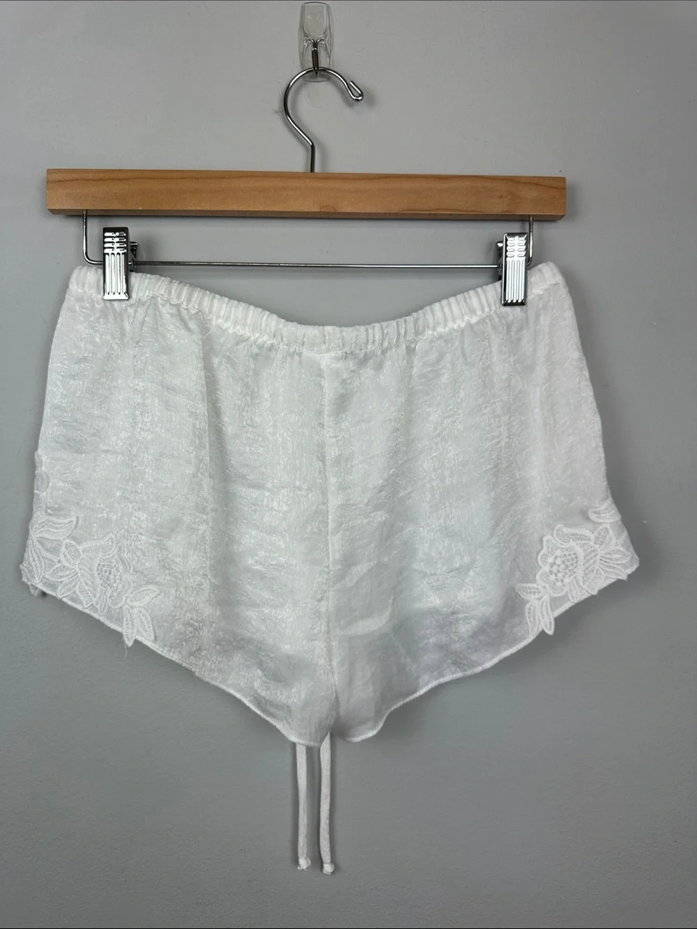 NWT In Bloom by Jonquil - Satin & Lace Shorty Coordinating Pajama Set Sz S